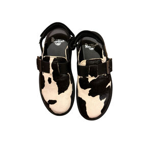 Dr. Martens Jorge II Size 7 B/W Cow Print